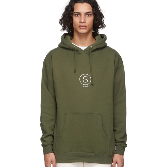 Saintwoods fleece hoodie sweater - Picture 1 of 11
